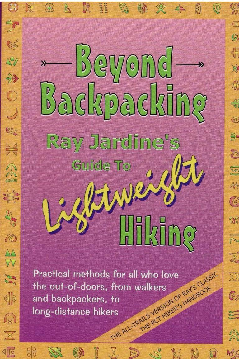 Cover of Beyond Backpacking by Ray Jardine, the book behind GoLite's first designs
